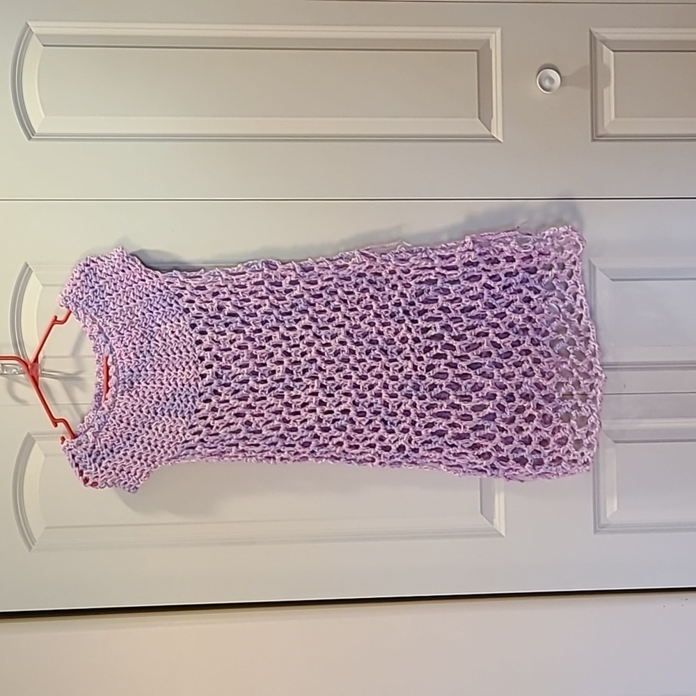 Hand Crocheted Swimsuit Cover-up